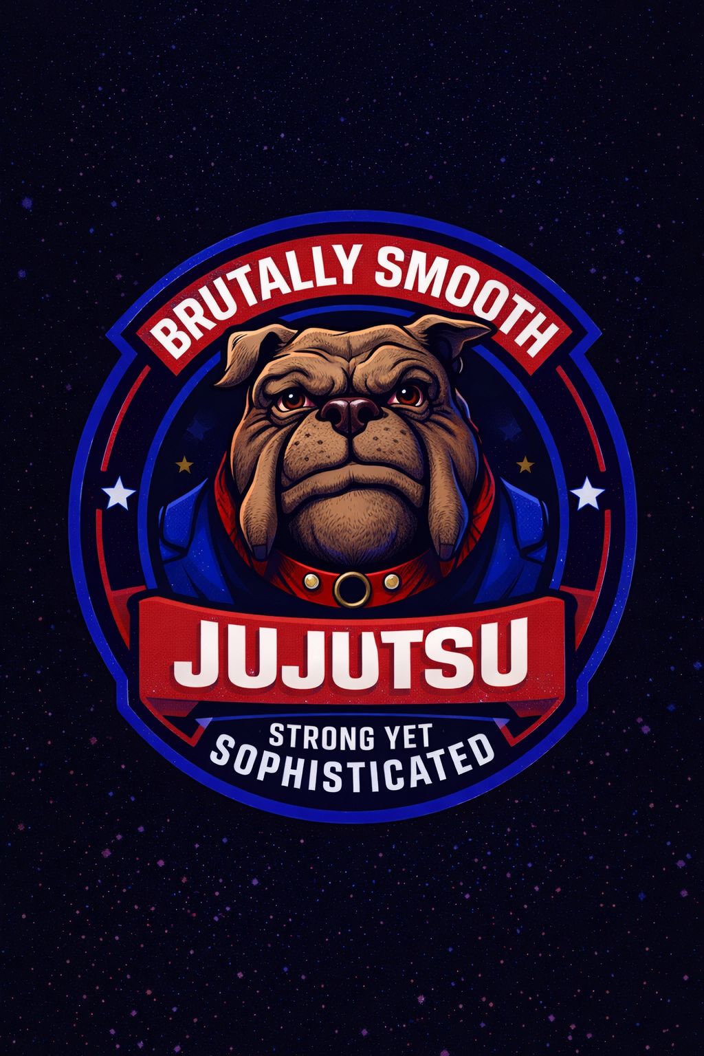 Brutally Smooth Jujutsu Badge