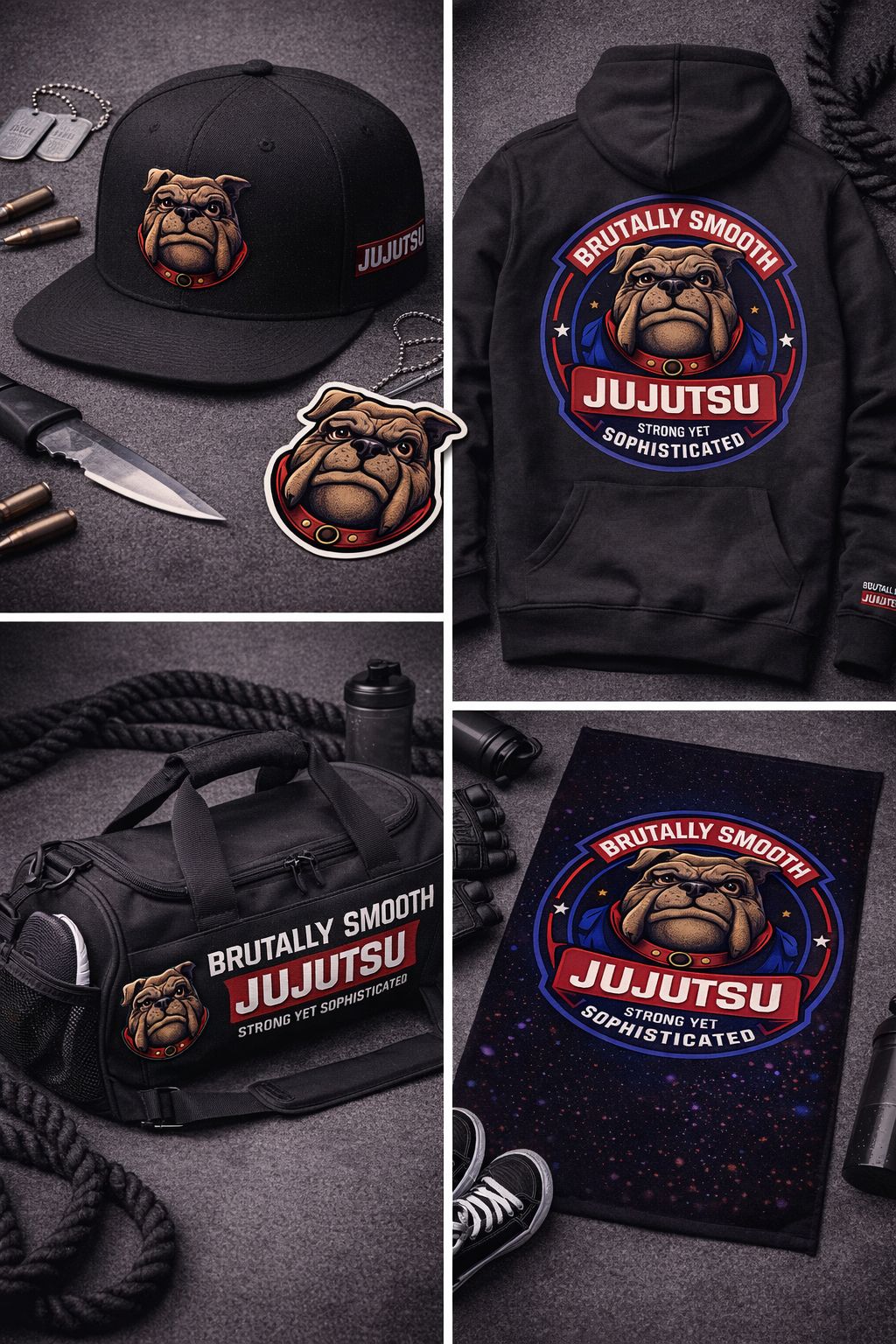 Brutally Smooth Jujutsu Merch Collection